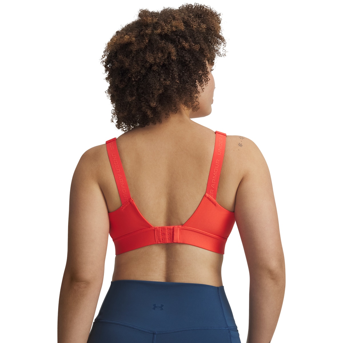 Soutiens de Mulher Training UA Infinity Mid 2.0 Bra Vermelho-3