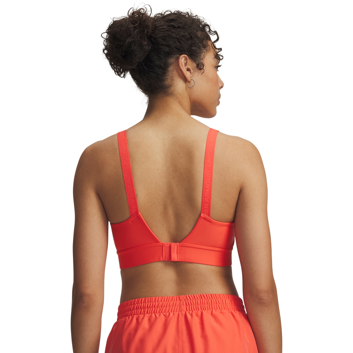 Soutiens de Mulher Training UA Infinity Mid 2.0 Bra Vermelho-4