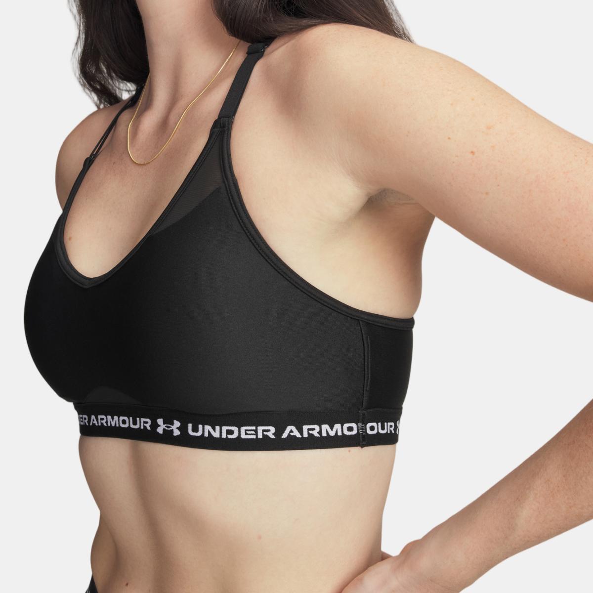 Top de Training de Mulher UA Crossback Low Bra Preto-5
