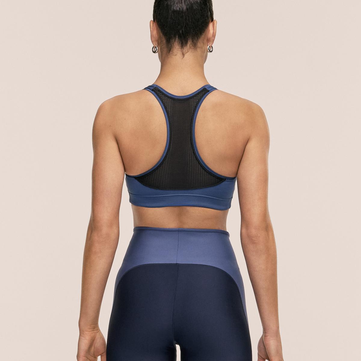 Soutien de Mulher Iconic Sports Azul-escuro-2