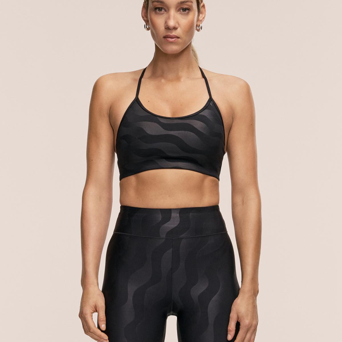 Soutien de Mulher Sleek Estampado/Preto-1