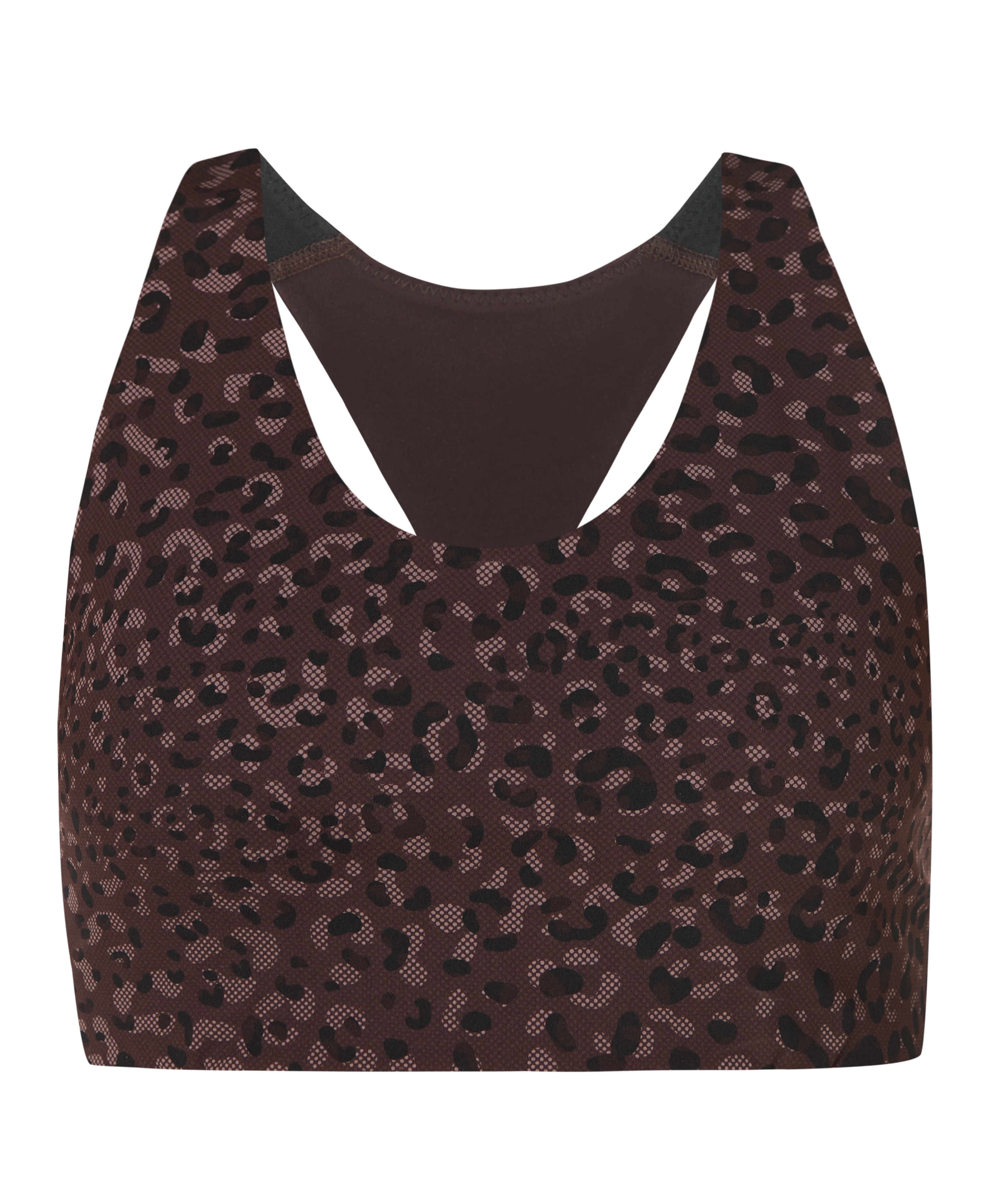 Tops de Mulher Power Racer Bra Castanho-6