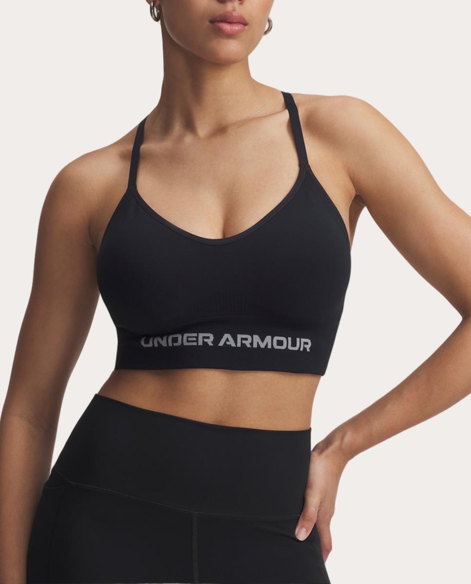 Top de Mulher Vanish Seamless Low Bra Preto-4
