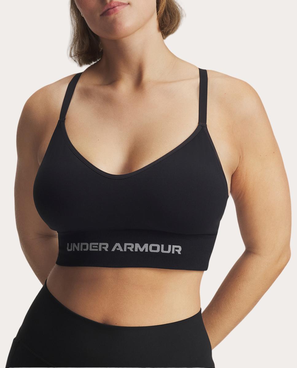 Top de Mulher Vanish Seamless Low Bra Preto-5