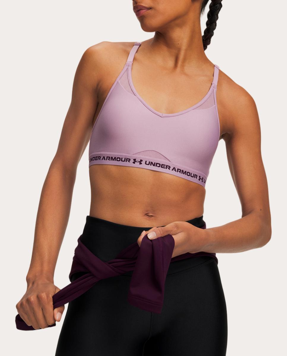Top de mujer UA Crossback Low Bra Under Armour - Morado Morado-1