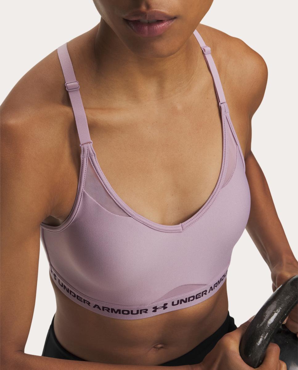 Top de mujer UA Crossback Low Bra Under Armour - Morado Morado-3