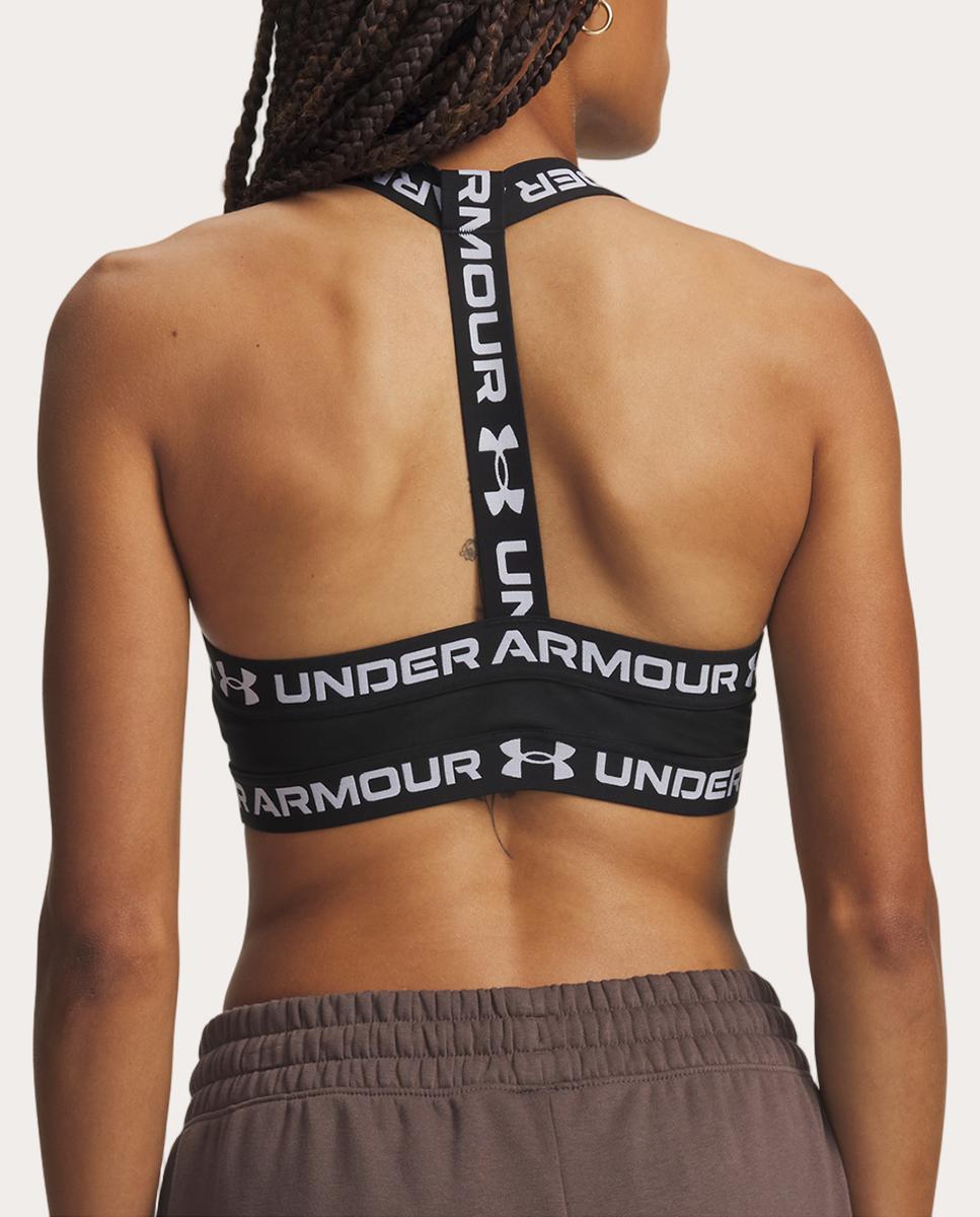 Top de Mulher HeatGear Mid T-Back Preto-2