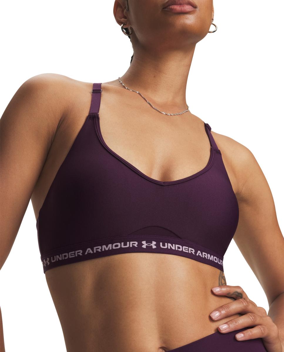 Imagen 3 de Top de mujer Crossback Low Strappy Under Armour - Morado Morado