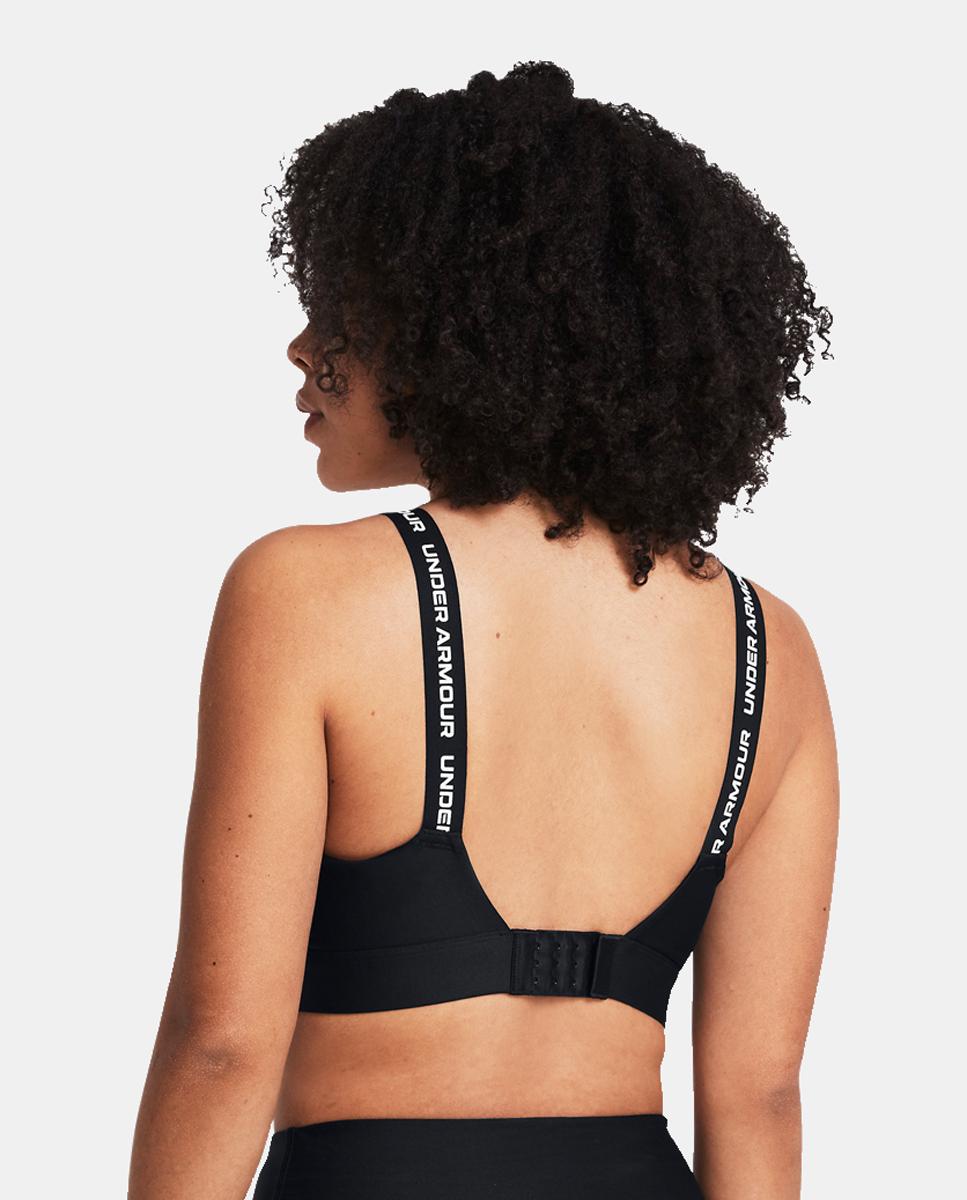 Top de Mulher UA Infinity High 2.0 Bra Preto-2