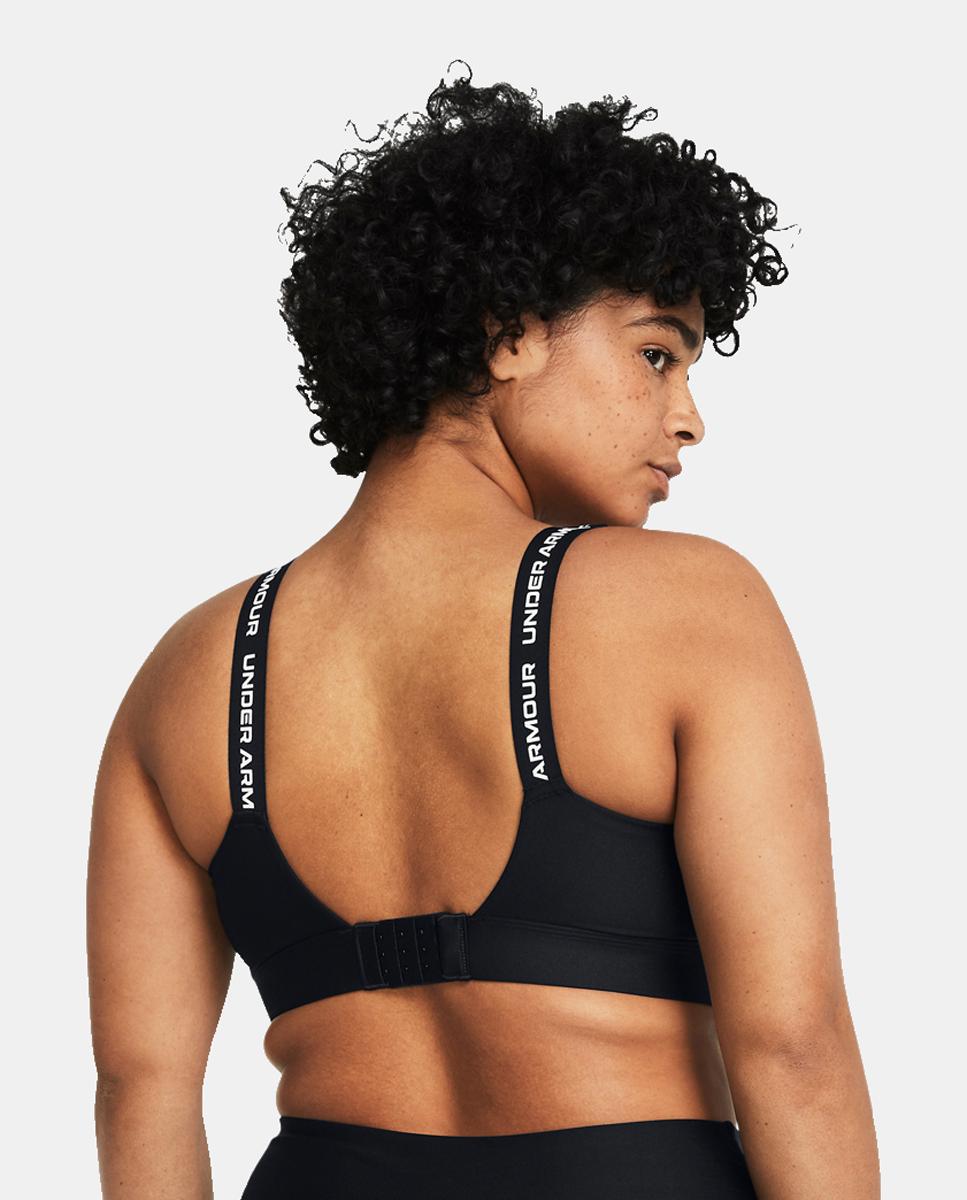 Top de Mulher UA Infinity High 2.0 Bra Preto-7