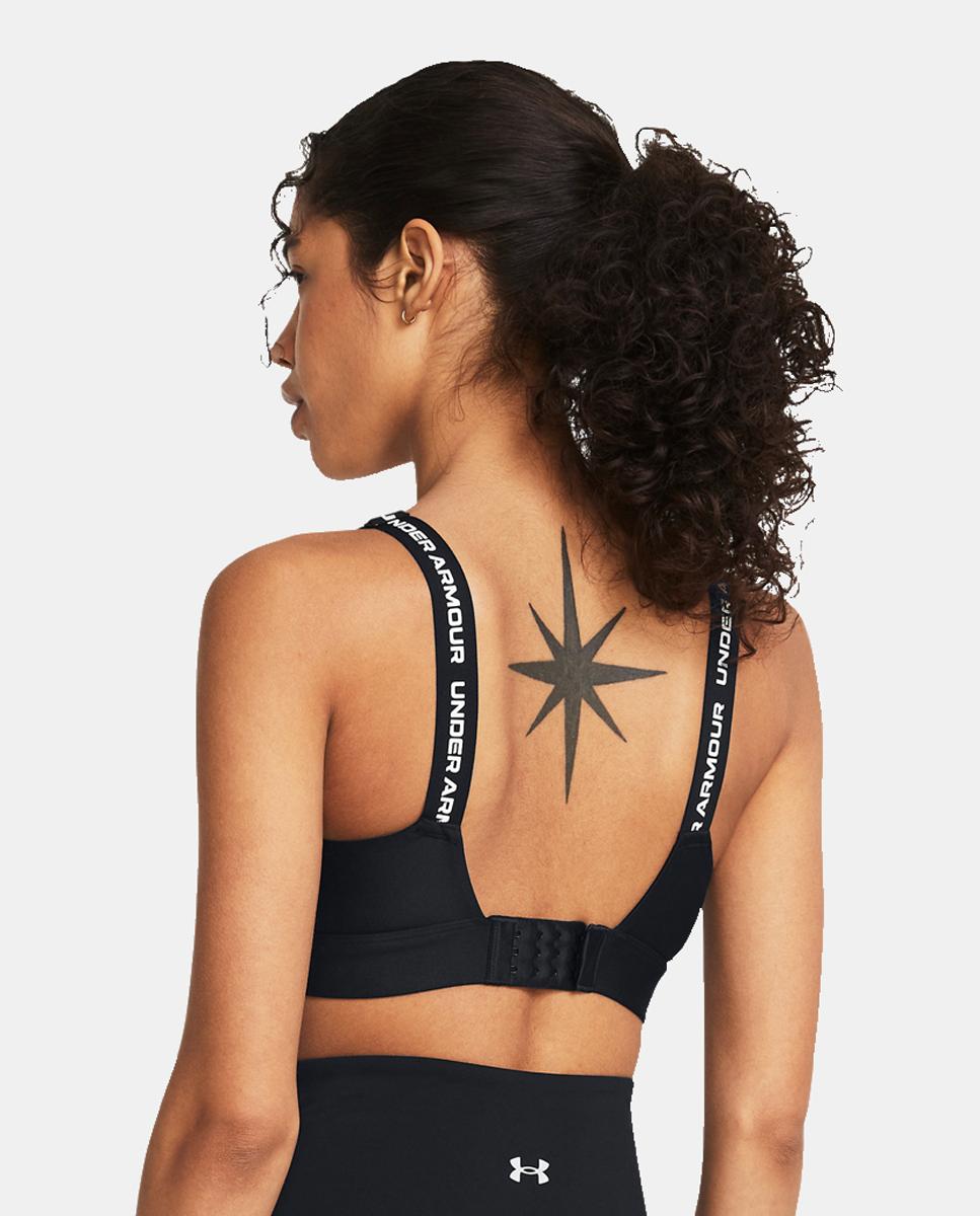 Top de Mulher UA Infinity High 2.0 Bra Preto-8
