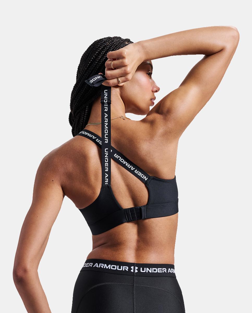 Top de Mulher UA Infinity High 2.0 Bra Preto-9