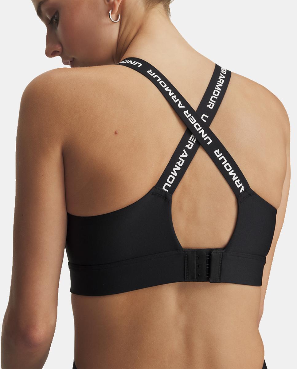 Top de Mulher UA Infinity High 2.0 Bra Preto-15