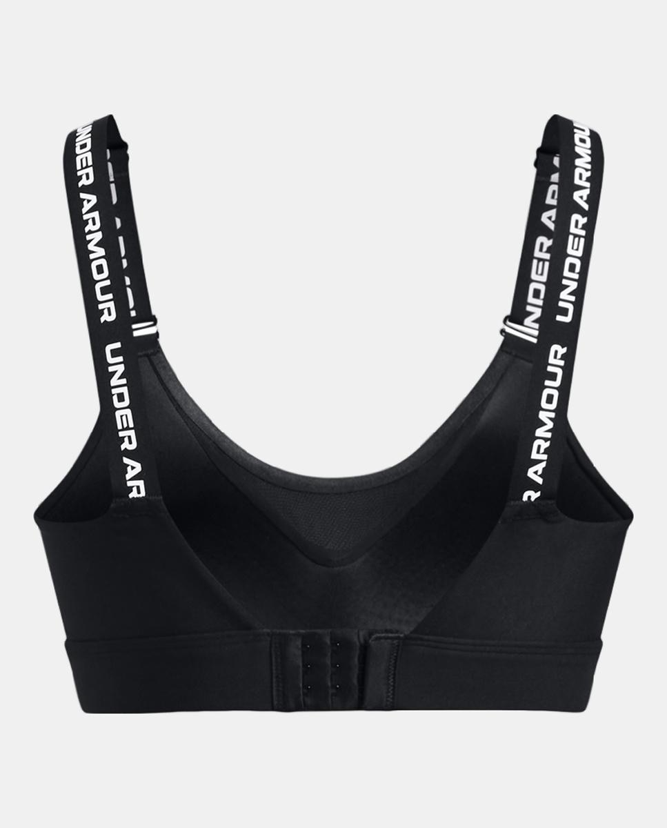 Top de Mulher UA Infinity High 2.0 Bra Preto-18