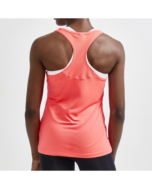 Camiseta de mujer ADV Essence Singlet Craft - Coral Coral-2