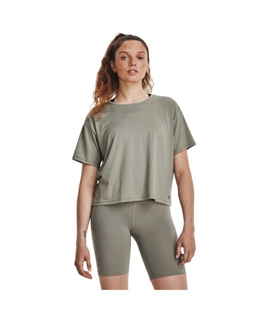 T-shirt de Mulher Train Seamless Verde-1