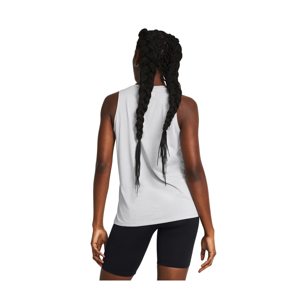 T-shirt de Training de Mulher Tech Tank Twist Cinzento-2
