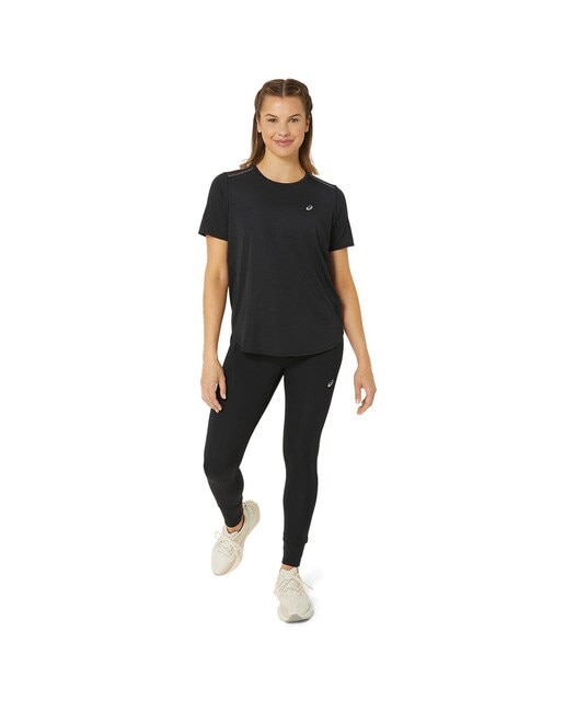 T-shirt de Mulher Road Ss Top Preto-6