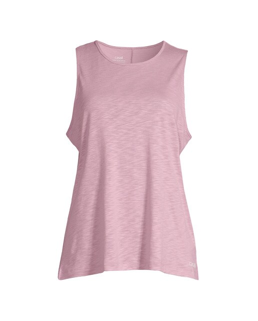 T-shirt de Mulher Soft Texture Tank Verde-escuro-1