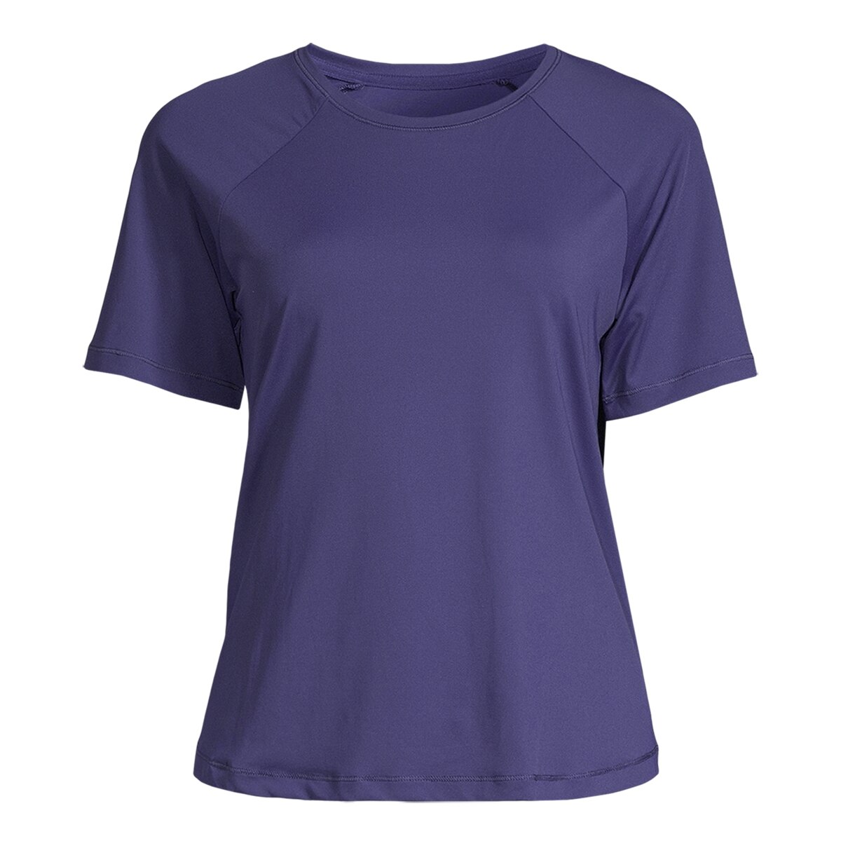 T-shirt de Mulher Essential Tee Roxo / azul marinho-1