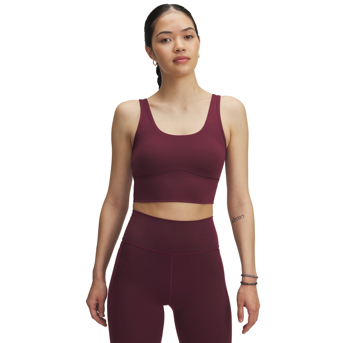 Imagem 0 de T-shirt de Mulher Meridian Fitted Crop Tank