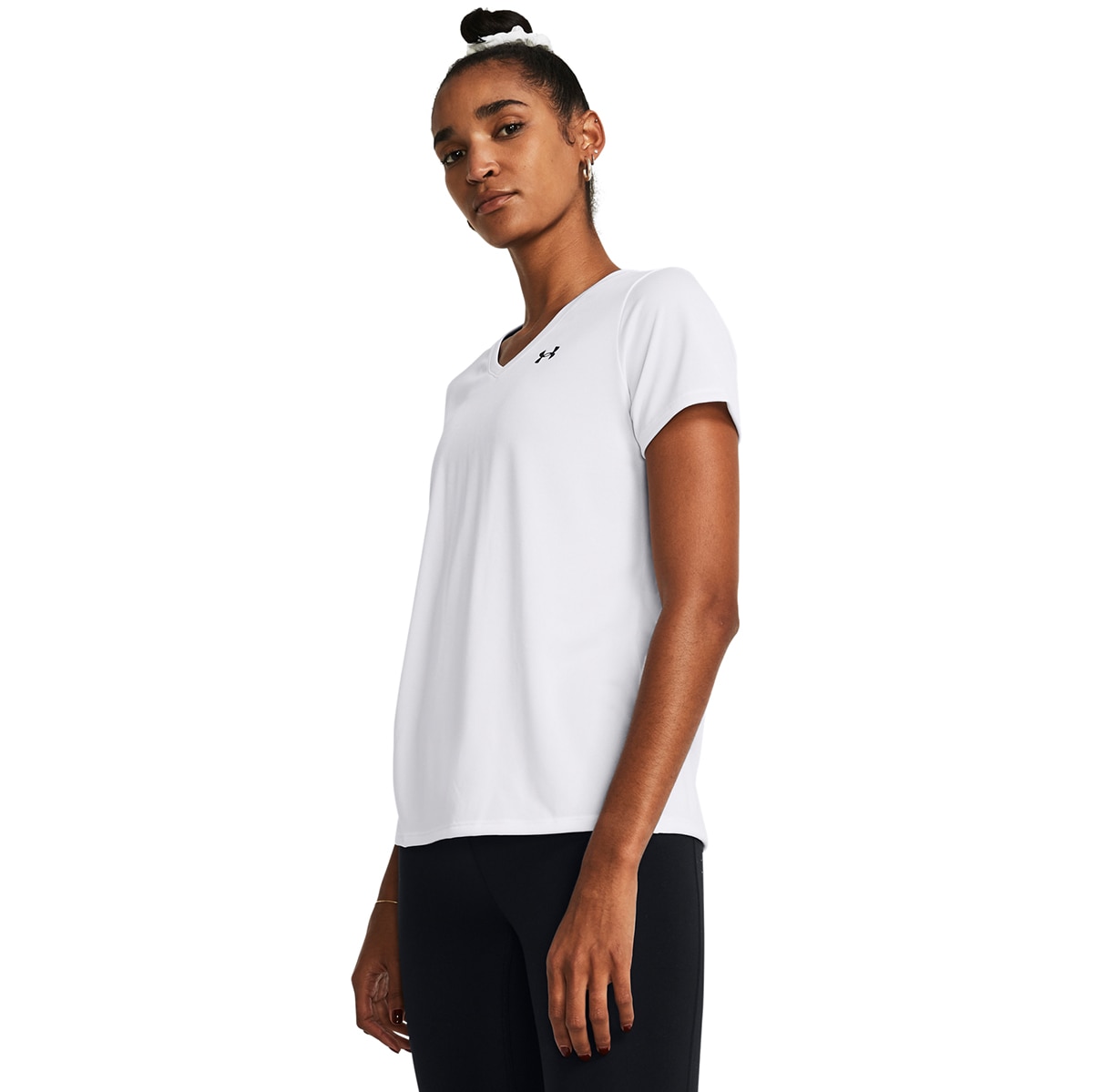 T-shirt de Training de Mulher Tech SSV- Solid Branco-1