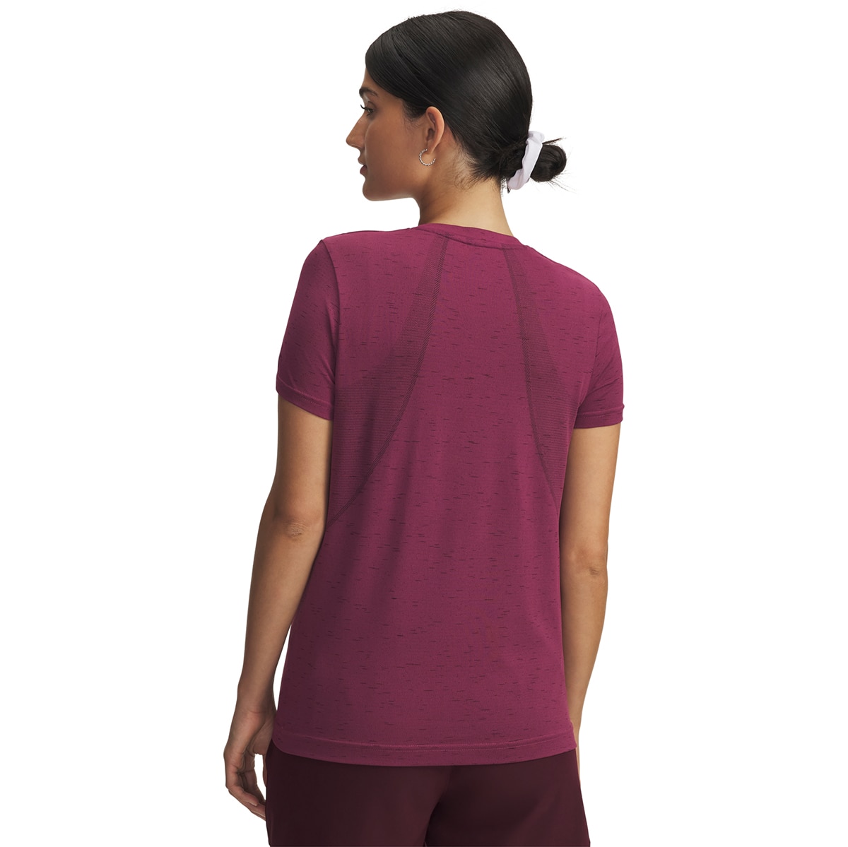 T-shirt de Mulher Vanish Seamless Loose SS Vermelho-2