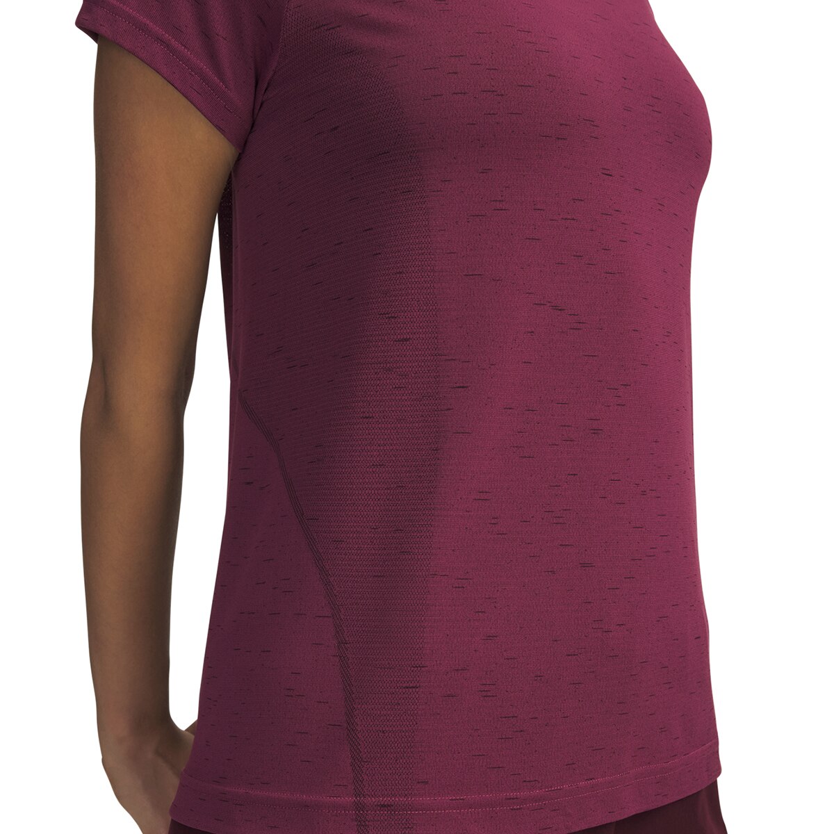 T-shirt de Mulher Vanish Seamless Loose SS Vermelho-3