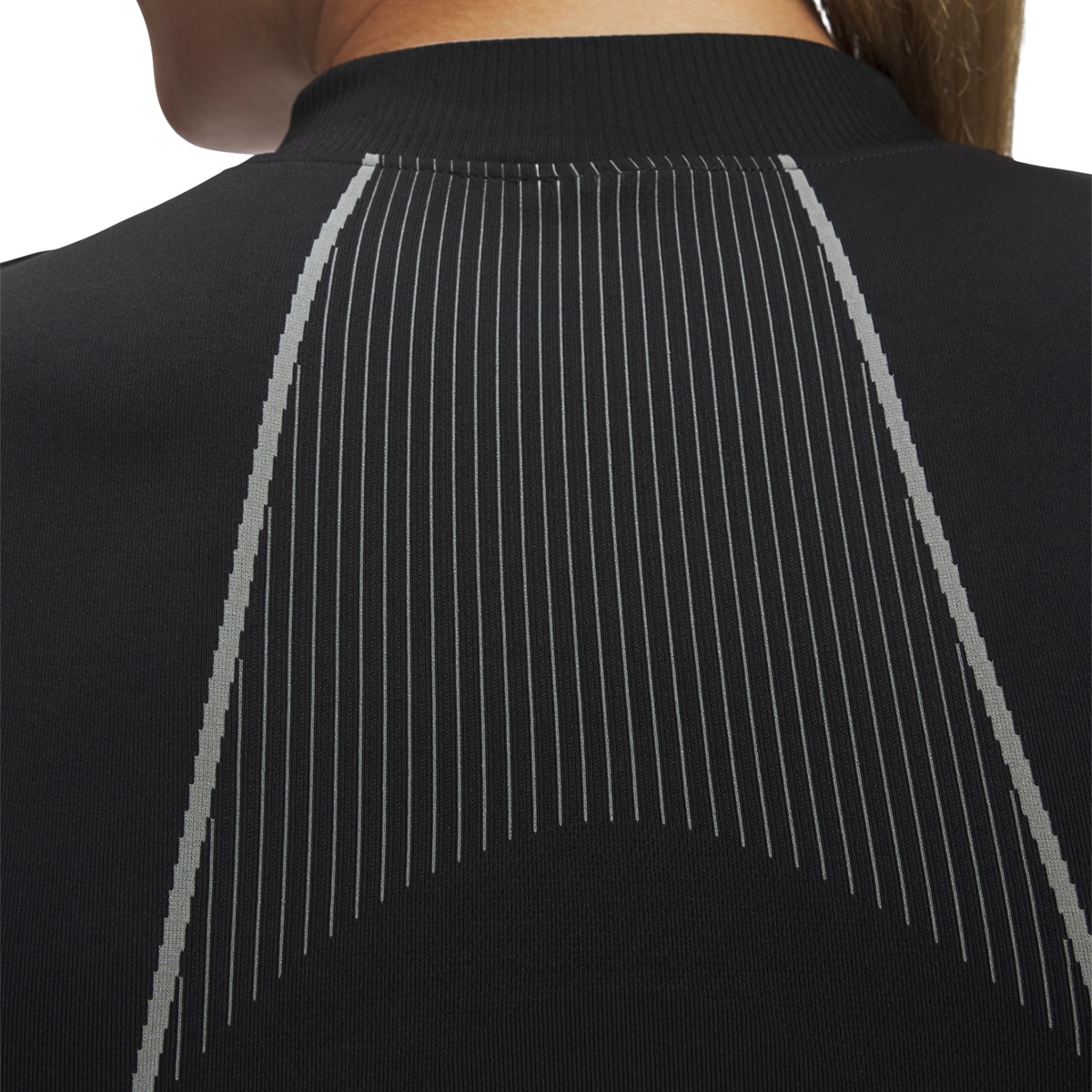 T-shirt de Mulher UA Vanish Seamless LS Preto-3