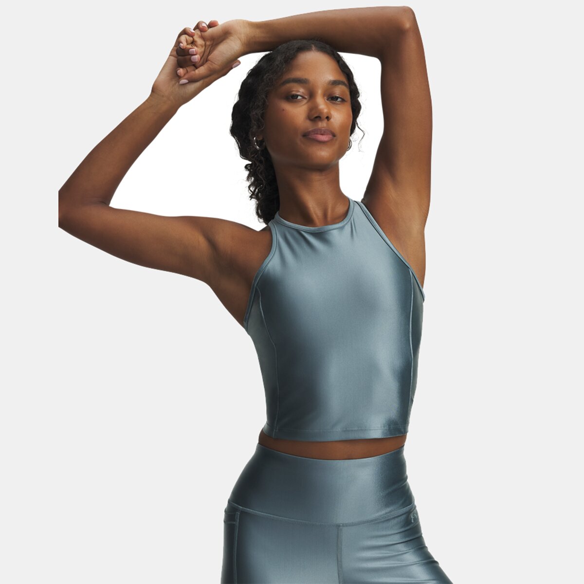 Imagem 0 de T-shirt de Mulher UA Motion Shine Tank