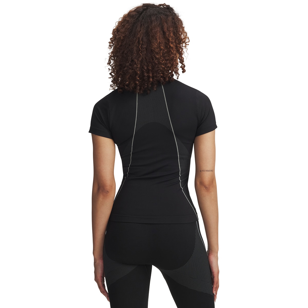 T-shirts de Mulher Training UA Vanish Seamless SS Preto-2