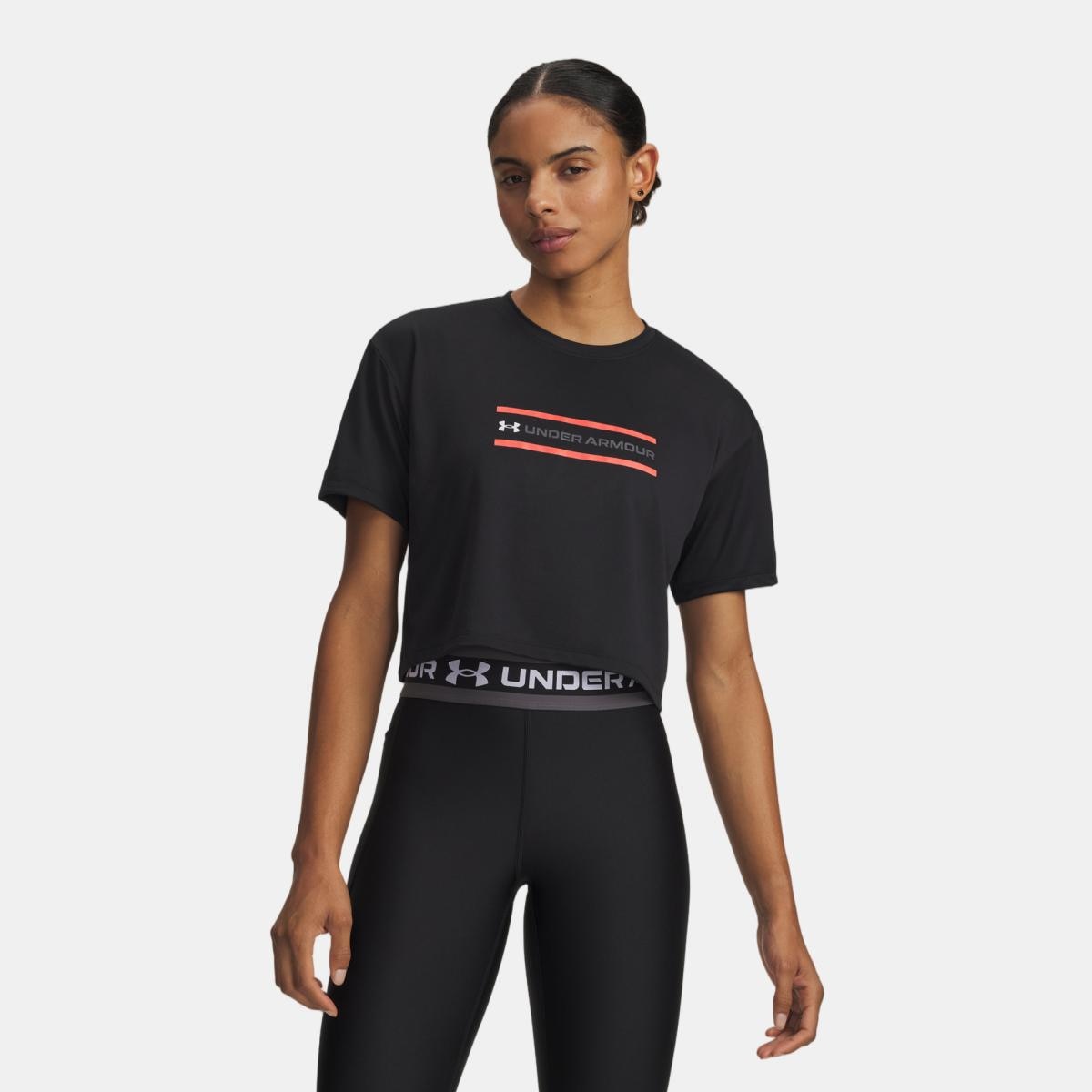 Imagem 0 de T-shirt de Training de Mulher Tech Branded Crop SS
