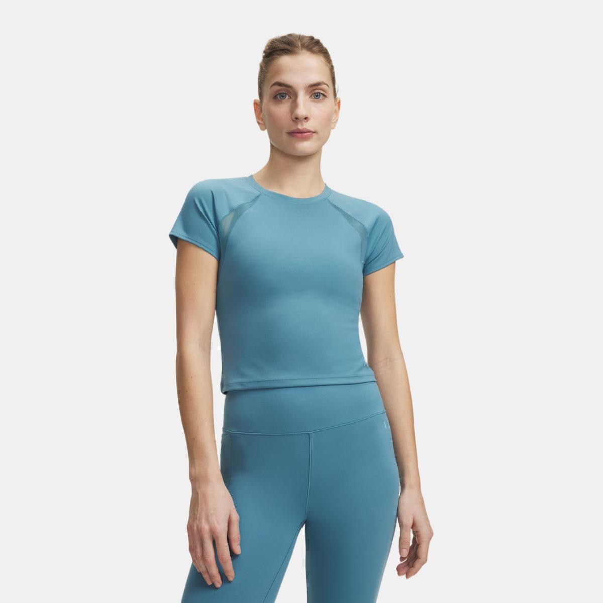 T-shirts de Training Motion Mesh SS Verde-1