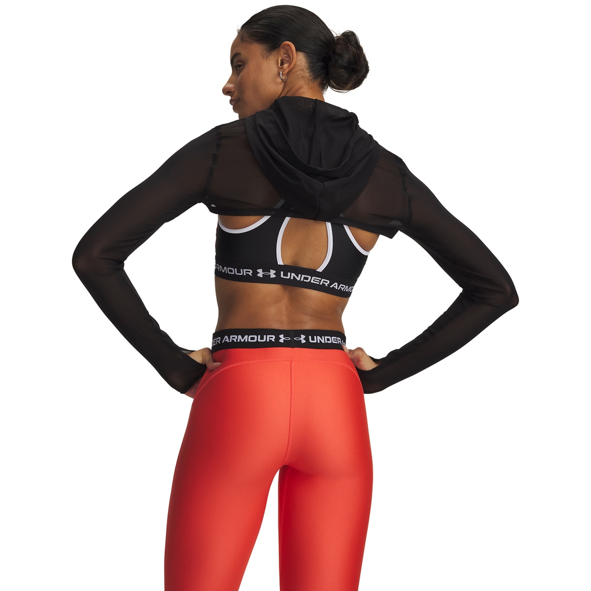 Casacos de Training Vanish Elite Mesh Crop FZ Preto-2