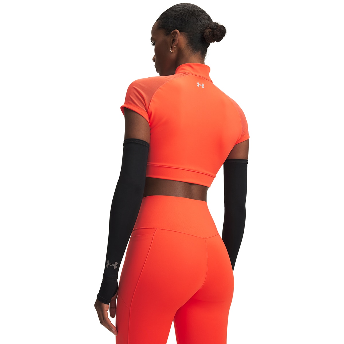 T-shirt de Training de Mulher Vanish Elite Crop SS Vermelho-2