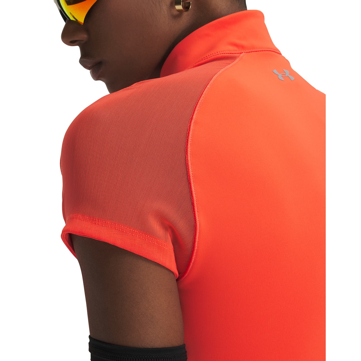 T-shirt de Training de Mulher Vanish Elite Crop SS Vermelho-3