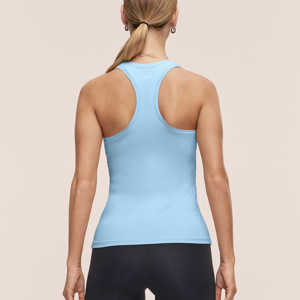 T-shirt S/M de Mulher Essential Azul Céu-2