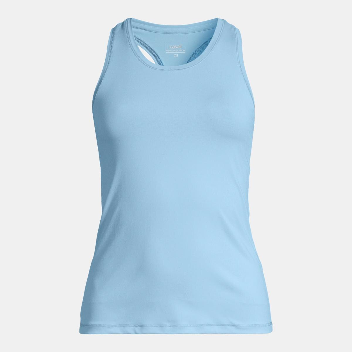 T-shirt S/M de Mulher Essential Azul Céu-5