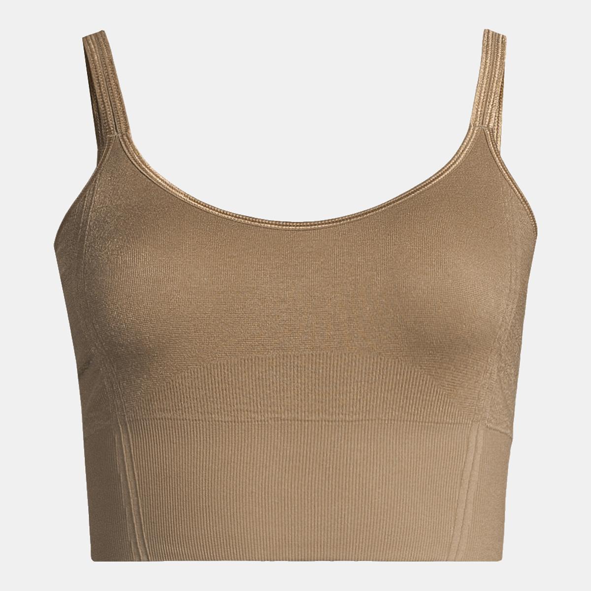 T-shirt de Mulher Shiny Seamless Verde-militar-8