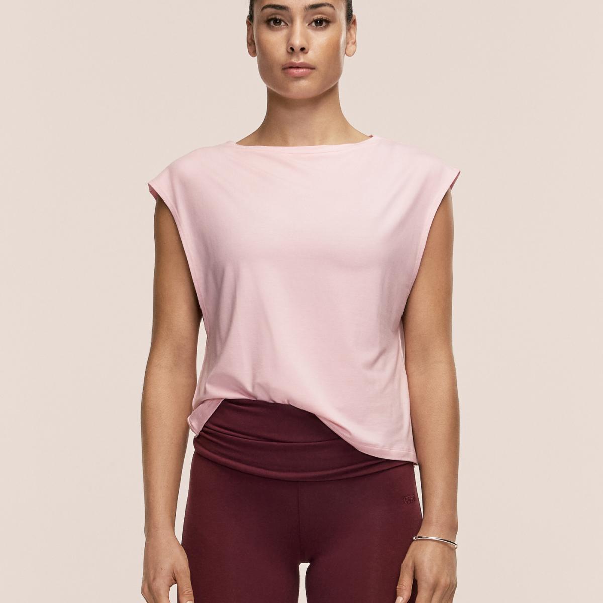 T-shirt S/M de Mulher Delight Rosa-claro-1