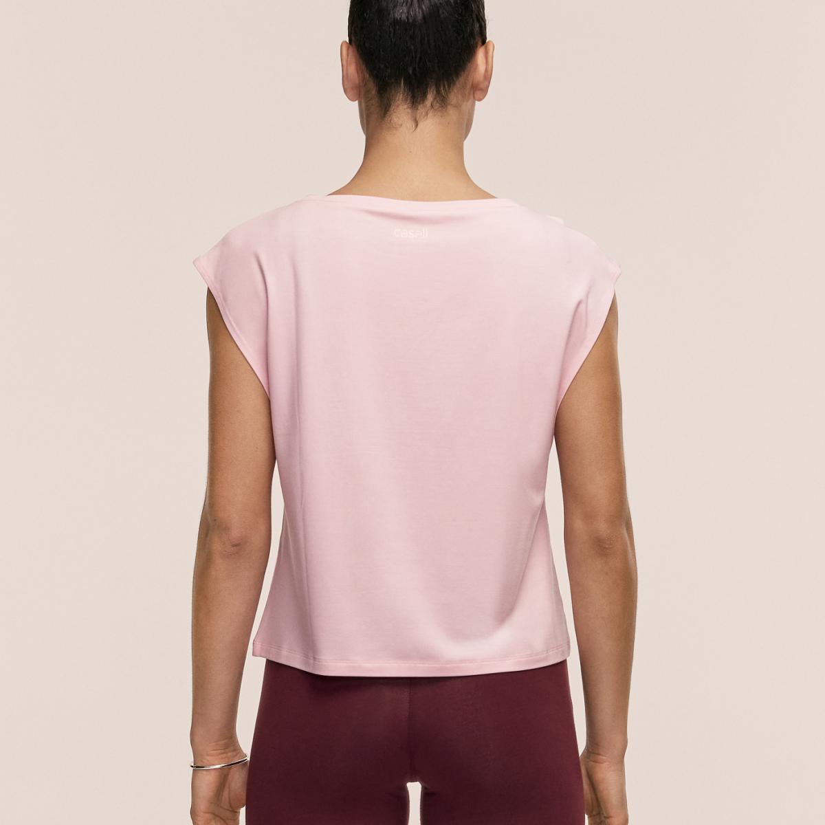 T-shirt S/M de Mulher Delight Rosa-claro-2