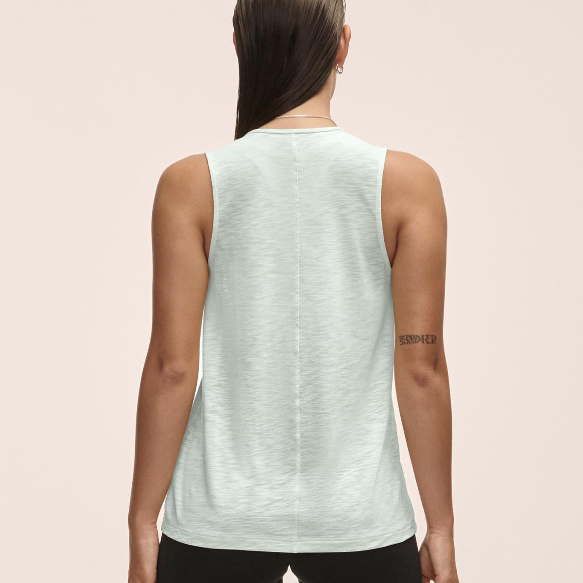 T-shirt S/M de Mulher Soft Texture Verde-claro-2