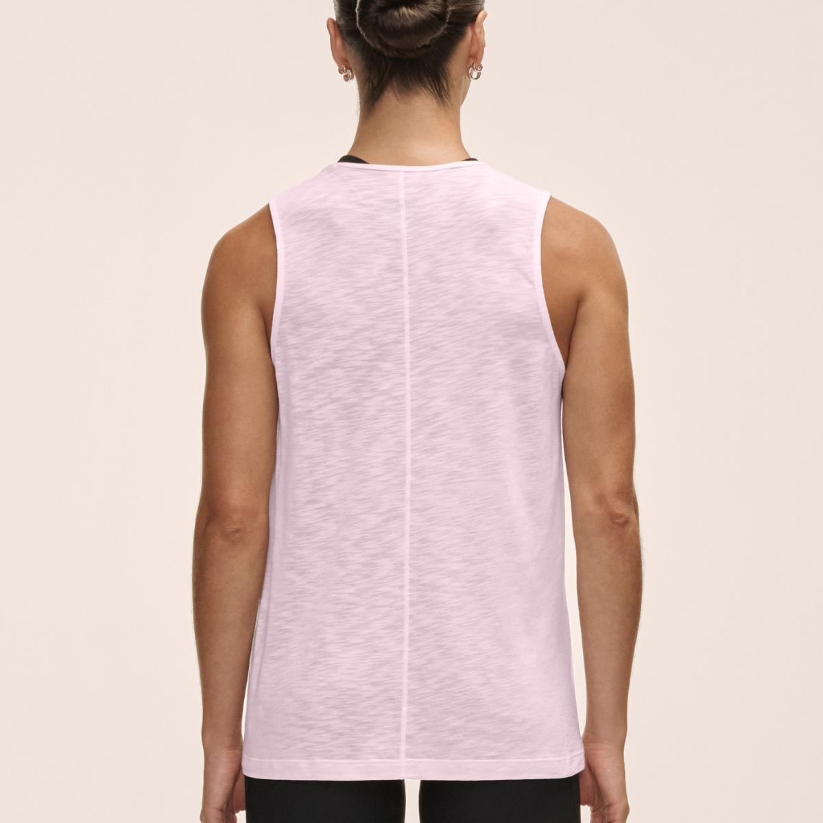T-shirt S/M de Mulher Soft Texture Rosa-claro-2