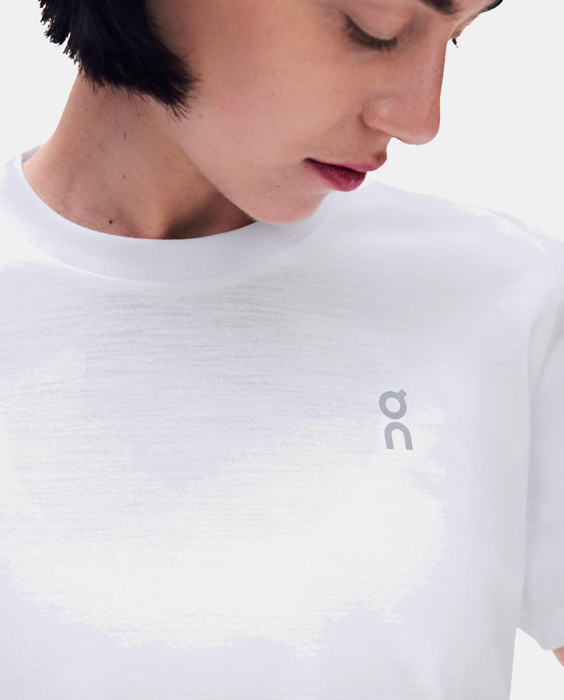 Camiseta de mujer Train-T Crop ON - Blanco Blanco-3
