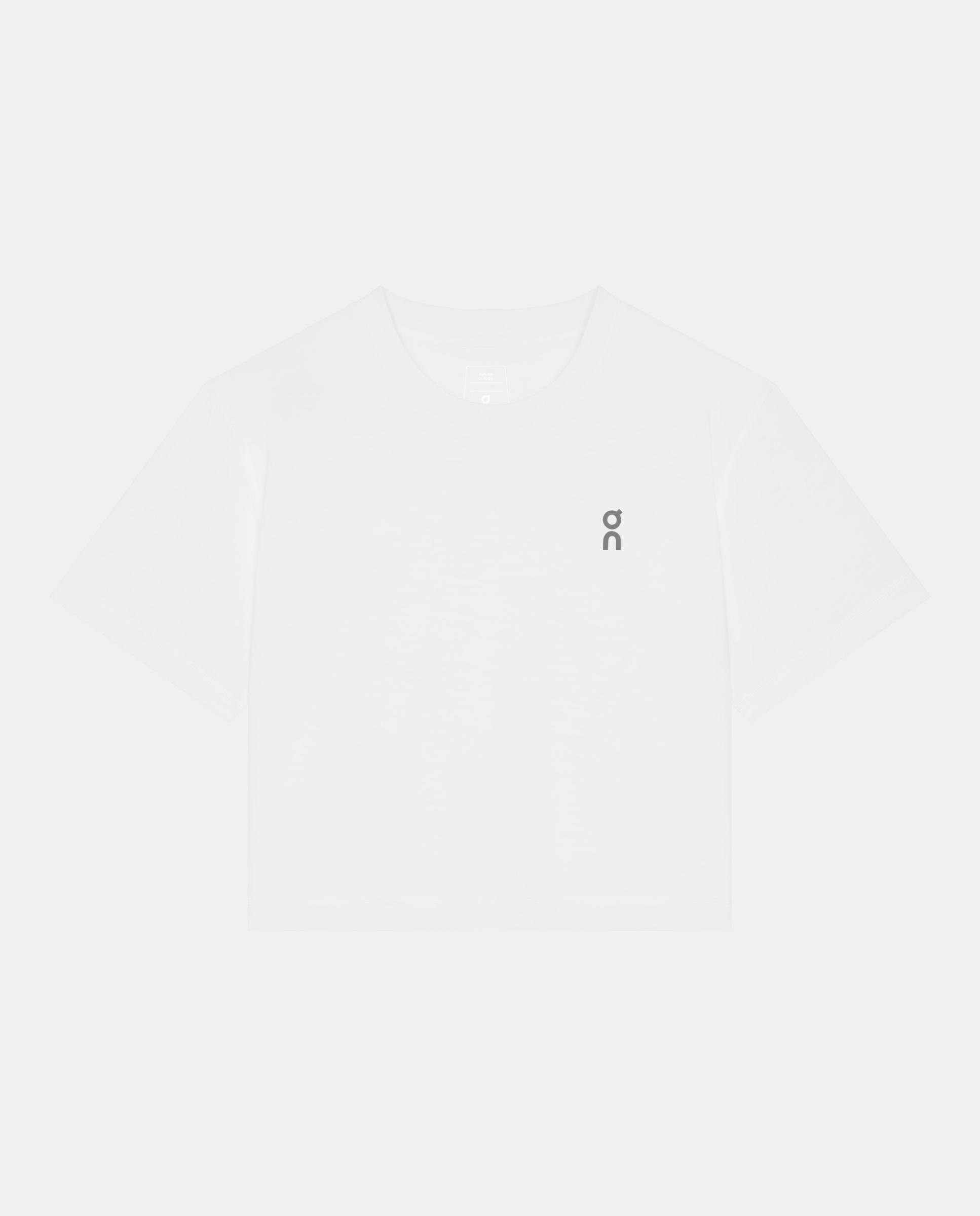 Camiseta de mujer Train-T Crop ON - Blanco Blanco-4