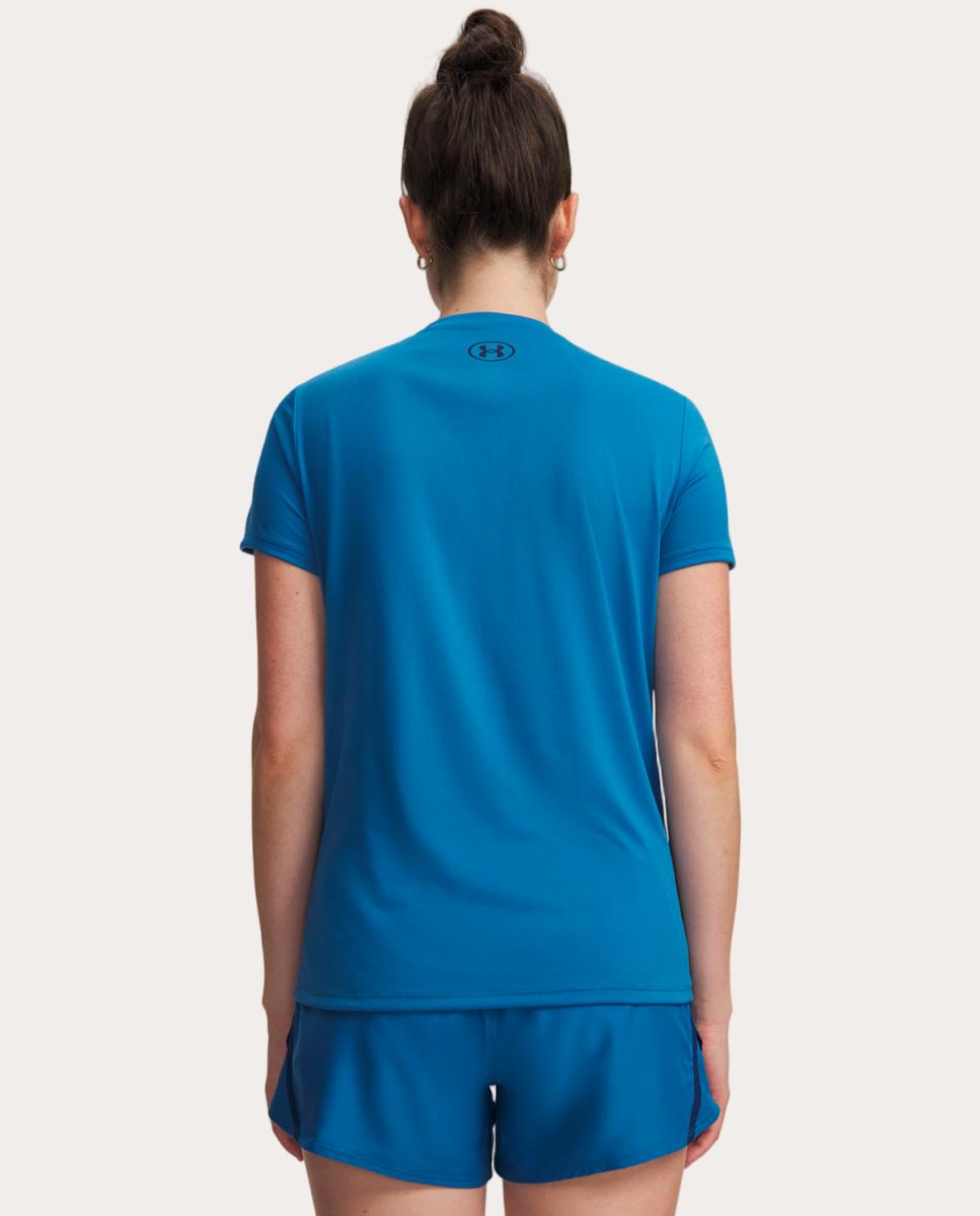 T-shirt de Mulher Tech SSV- Solid Azul-2