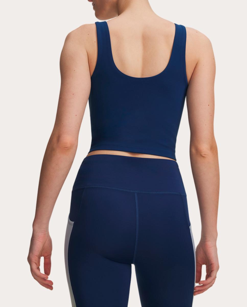 T-shirt de Mulher Motion Tank Azul-marinho-2