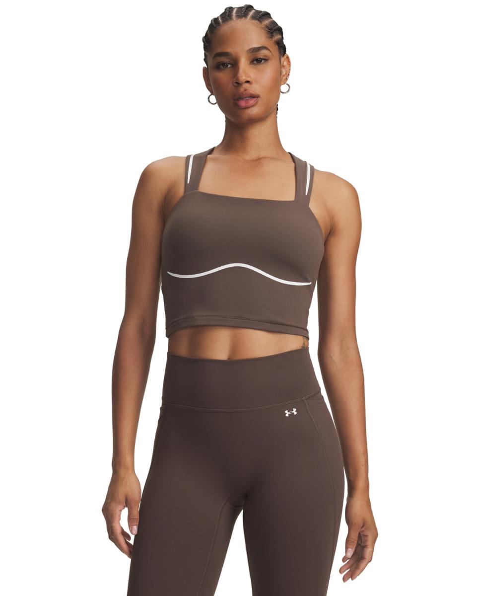 Camiseta de mujer Meridian Contour Tank Under Armour - Gris oscuro Gris oscuro-1