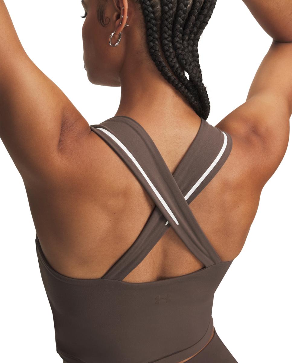 Camiseta de mujer Meridian Contour Tank Under Armour - Gris oscuro Gris oscuro-3