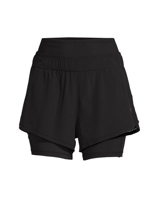 Calções de Mulher Shaping Double Preto-5